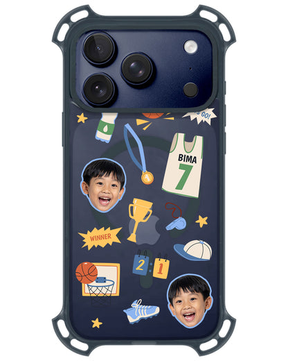 iPhone Ultimate Model-Z - Face Grid Basketball