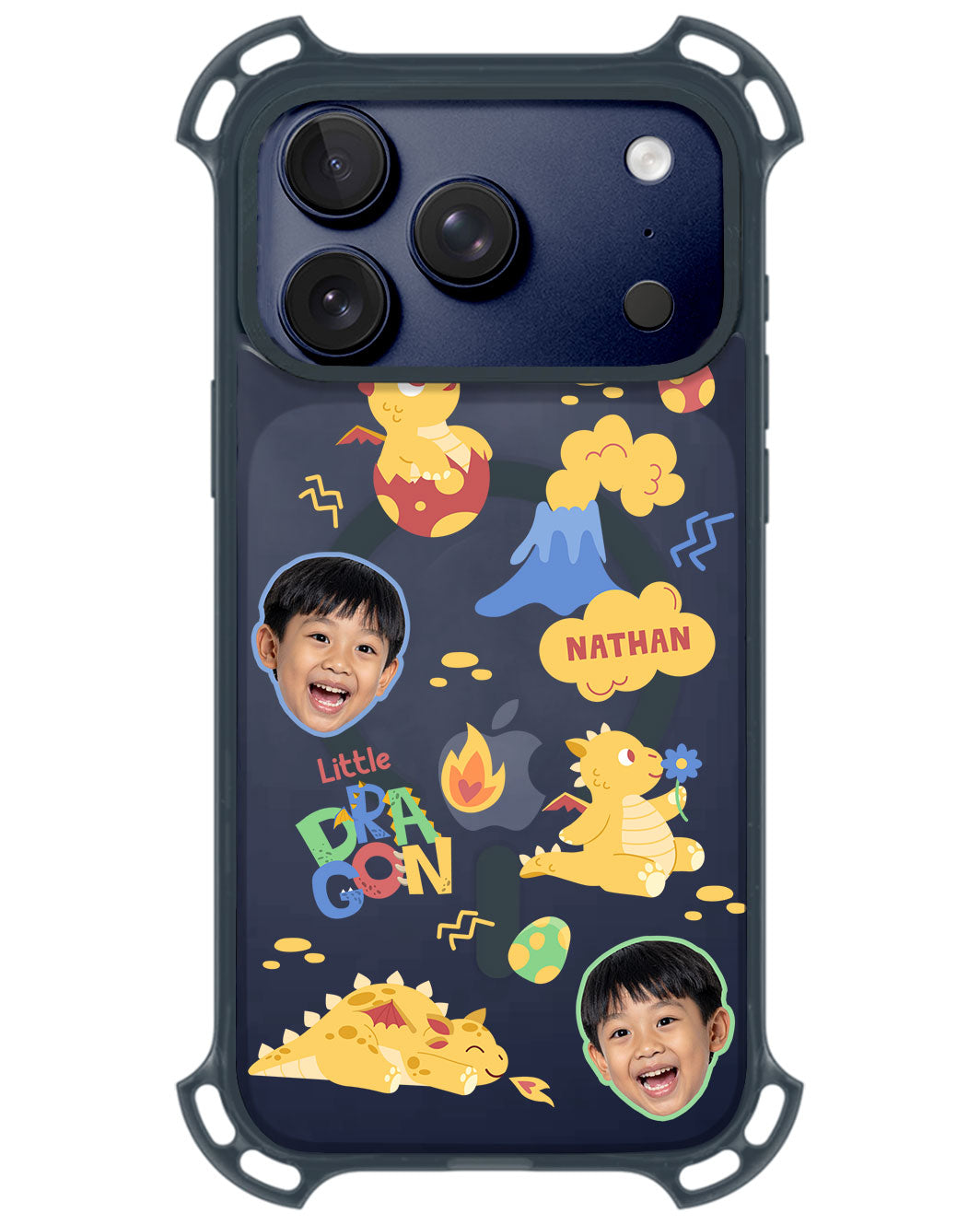 iPhone Ultimate Model-Z - Face Grid Little Dragon