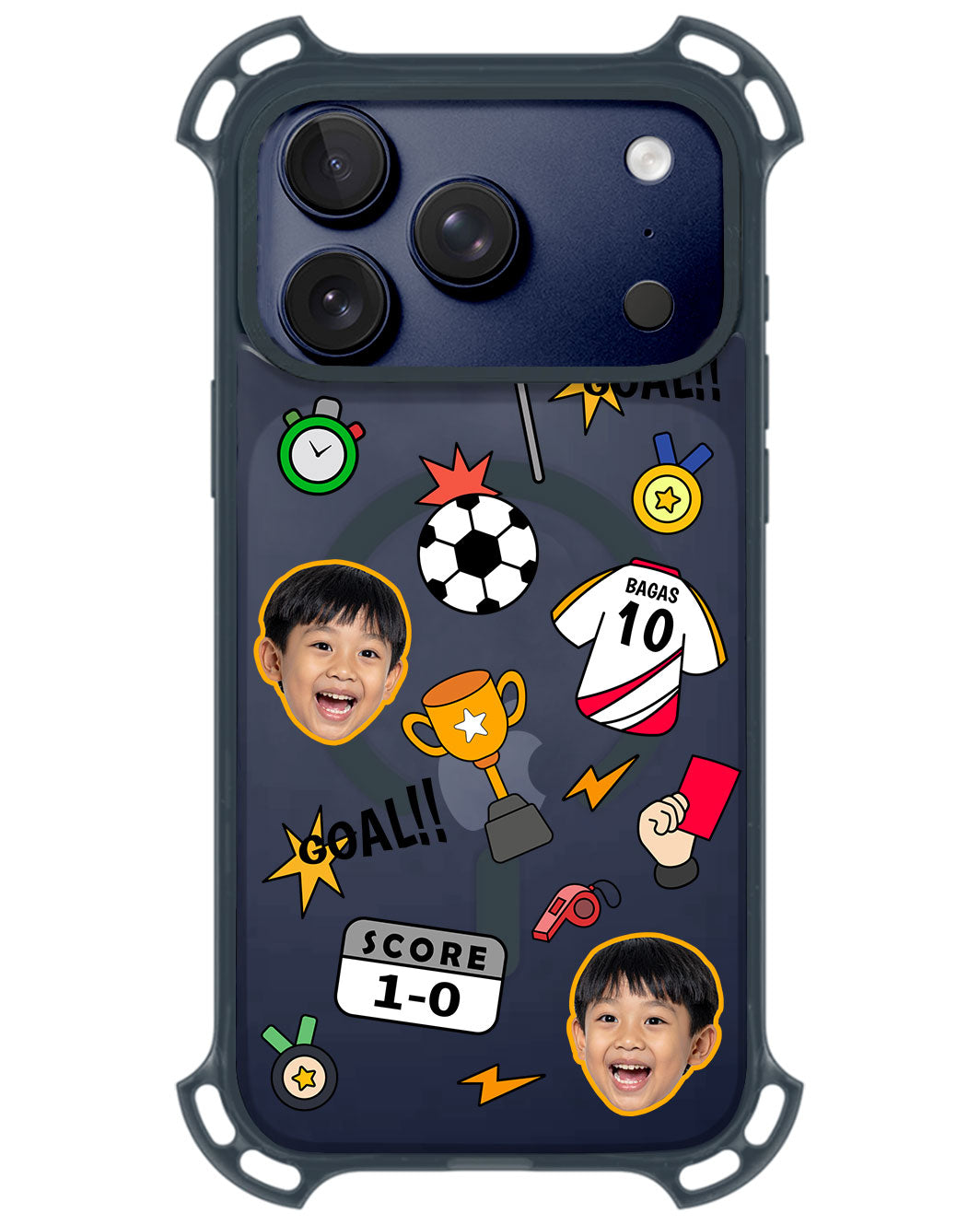 iPhone Ultimate Model-Z - Face Grid Soccer