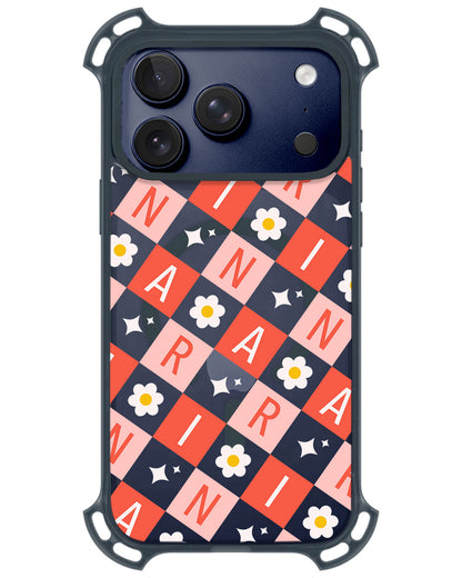 iPhone Ultimate Model-Z - CUSTOM MONOGRAM 3.0 Flower Grid 2.0