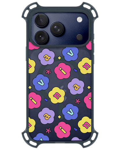 iPhone Ultimate Model-Z - CUSTOM MONOGRAM 3.0 Flower Petals 2.0