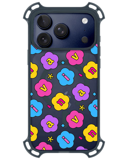 iPhone Ultimate Model-Z - CUSTOM MONOGRAM 3.0 Flower Petals 4.0