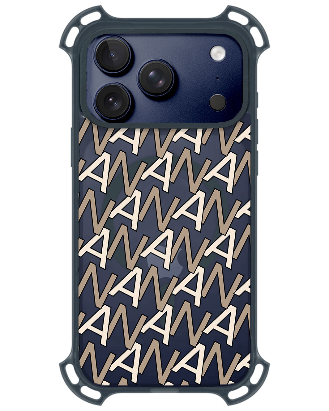 iPhone Ultimate Model-Z - CUSTOM MONOGRAM 3.0 Initial 4.0