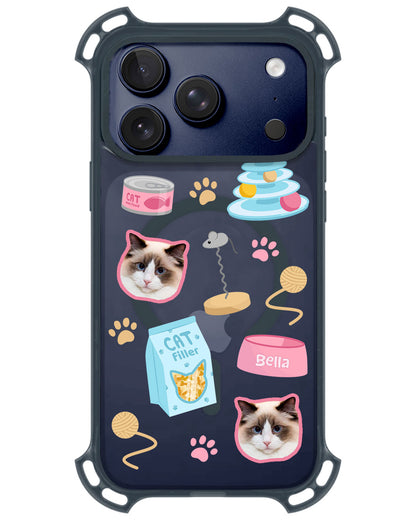iPhone Ultimate Model-Z - Pet Grid Kitty Playtime