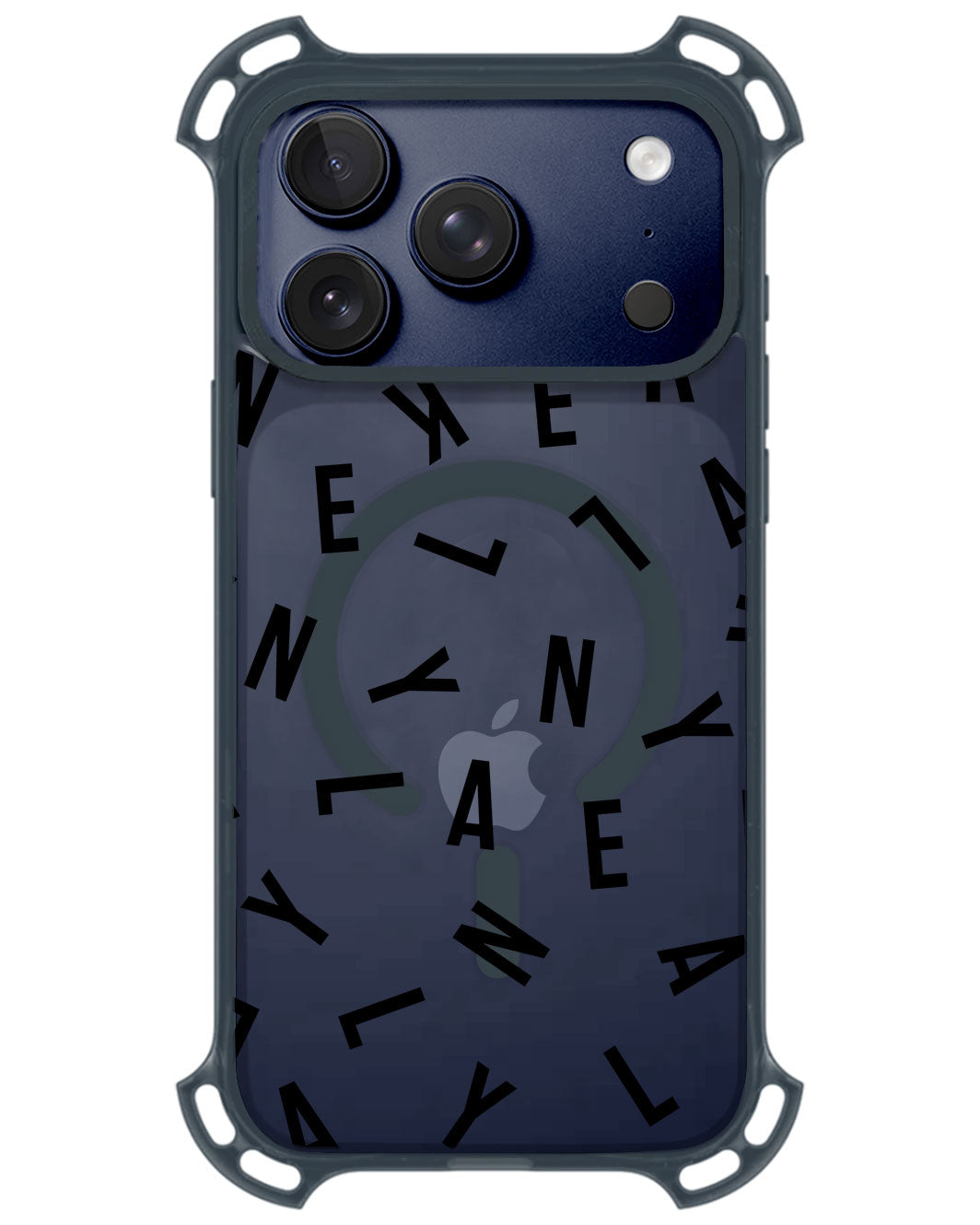 iPhone Ultimate Model-Z - CUSTOM MONOGRAM 1.0 Noir