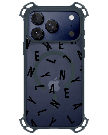 iPhone Ultimate Model-Z - CUSTOM MONOGRAM 1.0 Noir