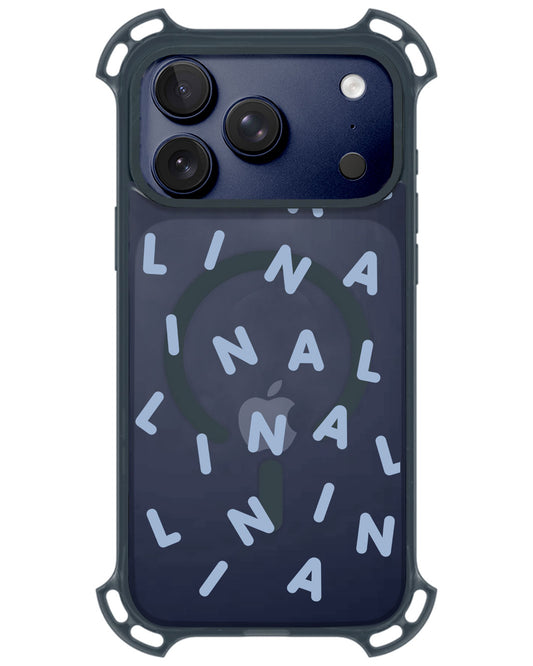 iPhone Ultimate Model-Z - CUSTOM MONOGRAM 2.0 Blue