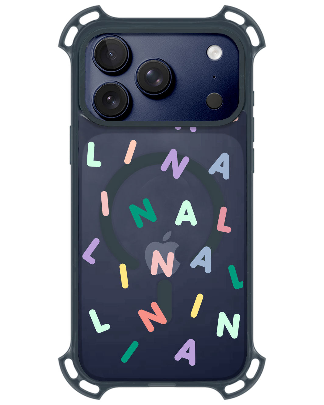 iPhone Ultimate Model-Z - CUSTOM MONOGRAM 2.0 Rainbow
