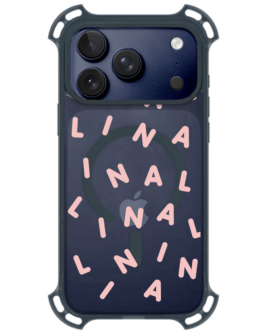 iPhone Ultimate Model-Z - CUSTOM MONOGRAM 2.0 Rosewater