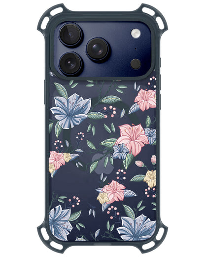 iPhone Rearguard UltimateZ - Pink & Blue Floral