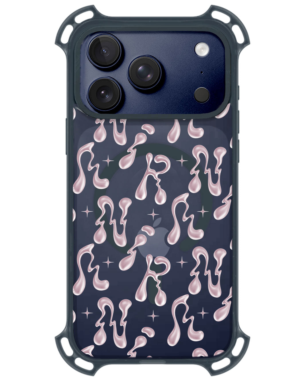 iPhone Ultimate Model-Z - Pink Chrome Monogram 2.0
