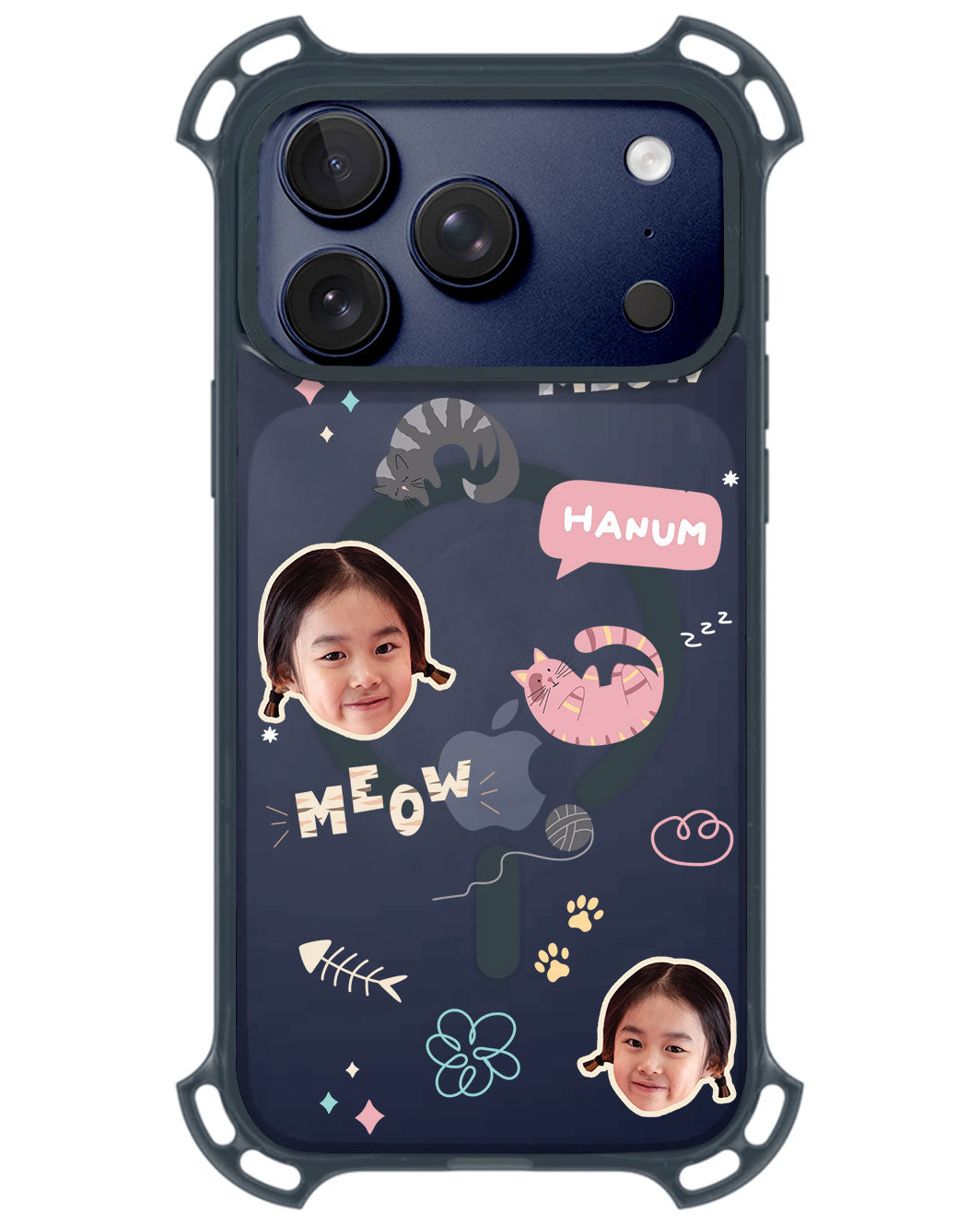 iPhone Ultimate Model-Z - Face Grid Kitty