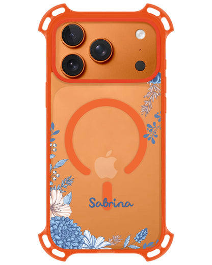 iPhone Ultimate Model-Z - Blue Florals