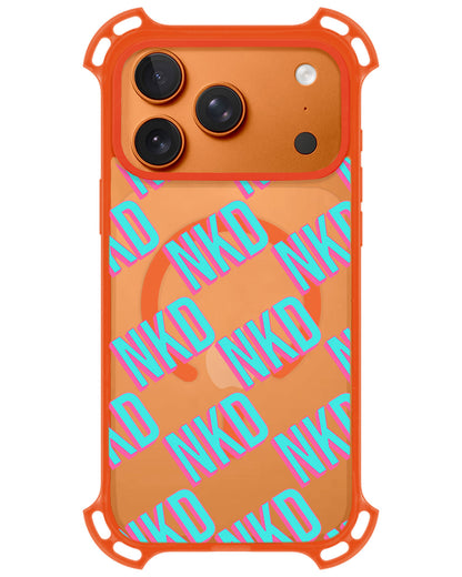 iPhone Ultimate Model-Z - CUSTOM MONOGRAM 3.0 Diagonal Initial 4.0