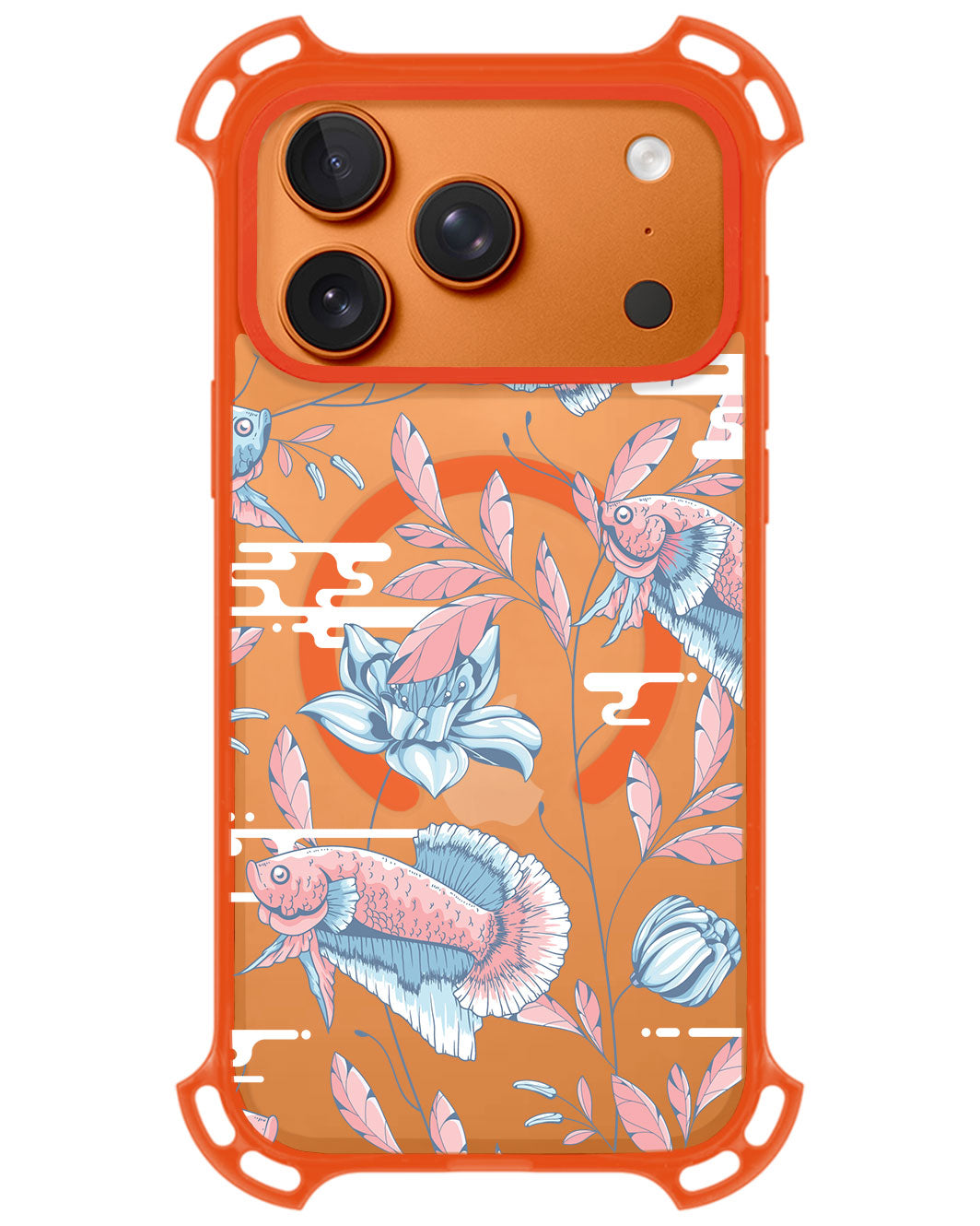 iPhone Rearguard UltimateZ - Fish & Floral 3.0