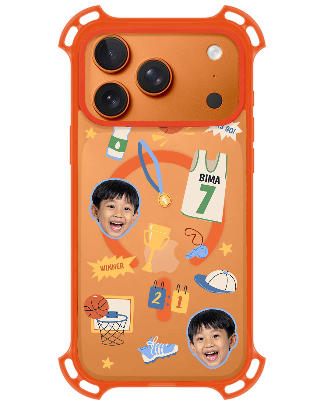 iPhone Ultimate Model-Z - Face Grid Basketball