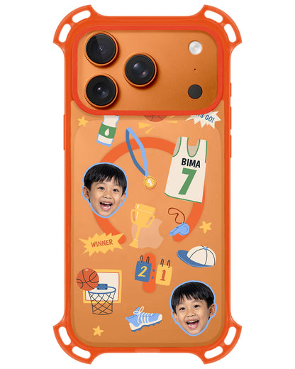 iPhone Ultimate Model-Z - Face Grid Basketball