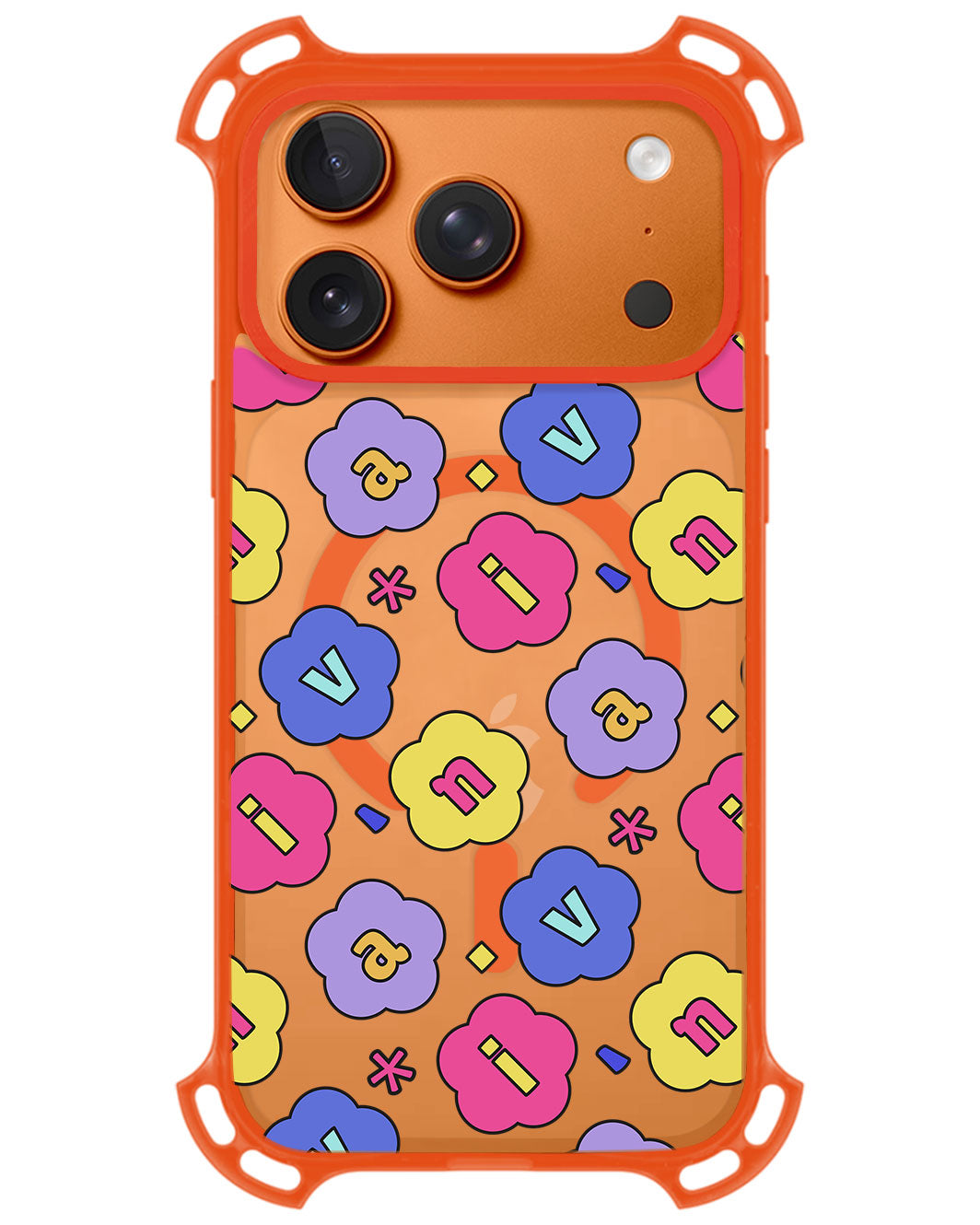 iPhone Ultimate Model-Z - CUSTOM MONOGRAM 3.0 Flower Petals 2.0