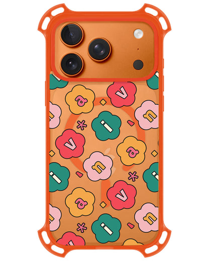 iPhone Ultimate Model-Z - CUSTOM MONOGRAM 3.0 Flower Petals 3.0