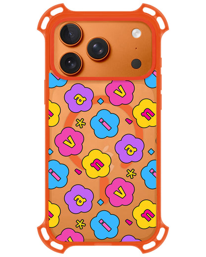 iPhone Ultimate Model-Z - CUSTOM MONOGRAM 3.0 Flower Petals 4.0