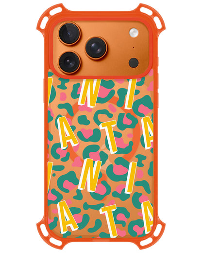 iPhone Rearguard UltimateZ - CUSTOM MONOGRAM 3.0 Leopard 4.0