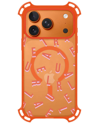 iPhone Ultimate Model-Z - CUSTOM MONOGRAM 1.0 Coral