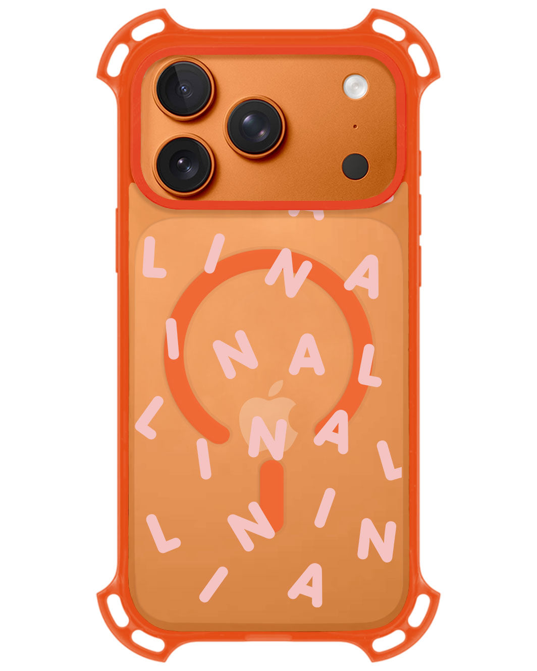 iPhone Ultimate Model-Z - CUSTOM MONOGRAM 2.0 Rosewater