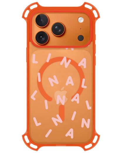 iPhone Ultimate Model-Z - CUSTOM MONOGRAM 2.0 Rosewater