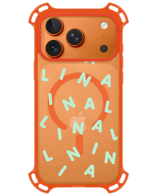 iPhone Ultimate Model-Z - CUSTOM MONOGRAM 2.0 Tosca