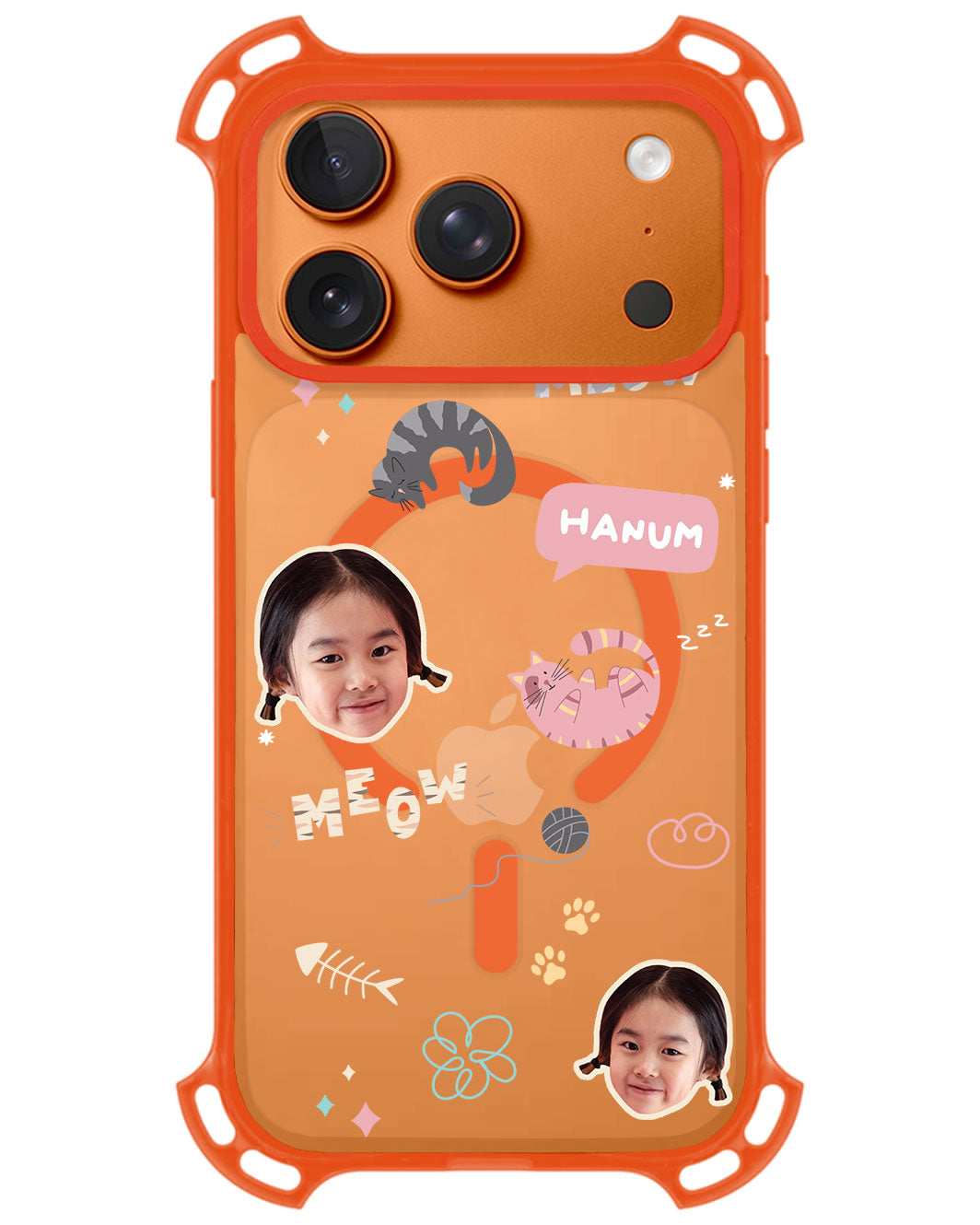 iPhone Ultimate Model-Z - Face Grid Kitty