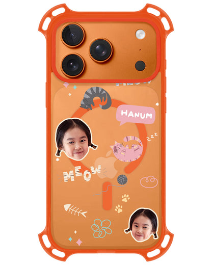 iPhone Ultimate Model-Z - Face Grid Kitty