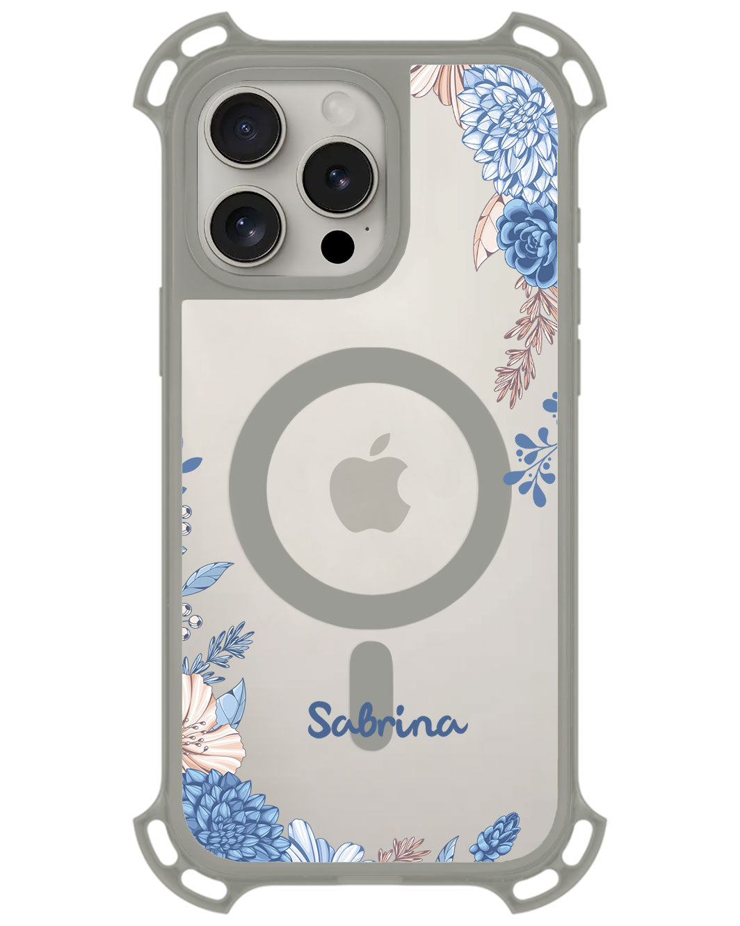 iPhone Ultimate Model-Z - Blue Florals