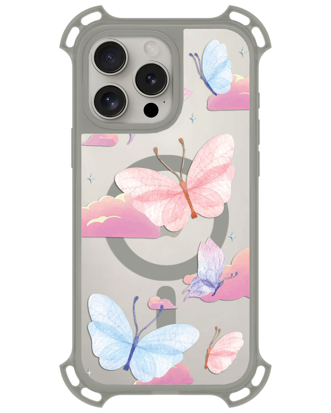 iPhone Ultimate Model-Z - Butterfly & Clouds