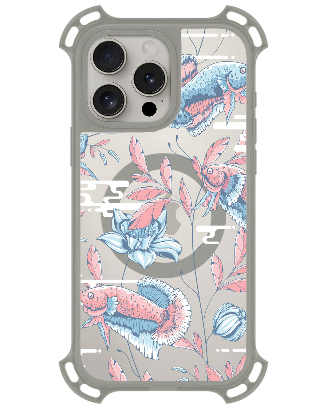 iPhone Rearguard UltimateZ - Fish & Floral 3.0