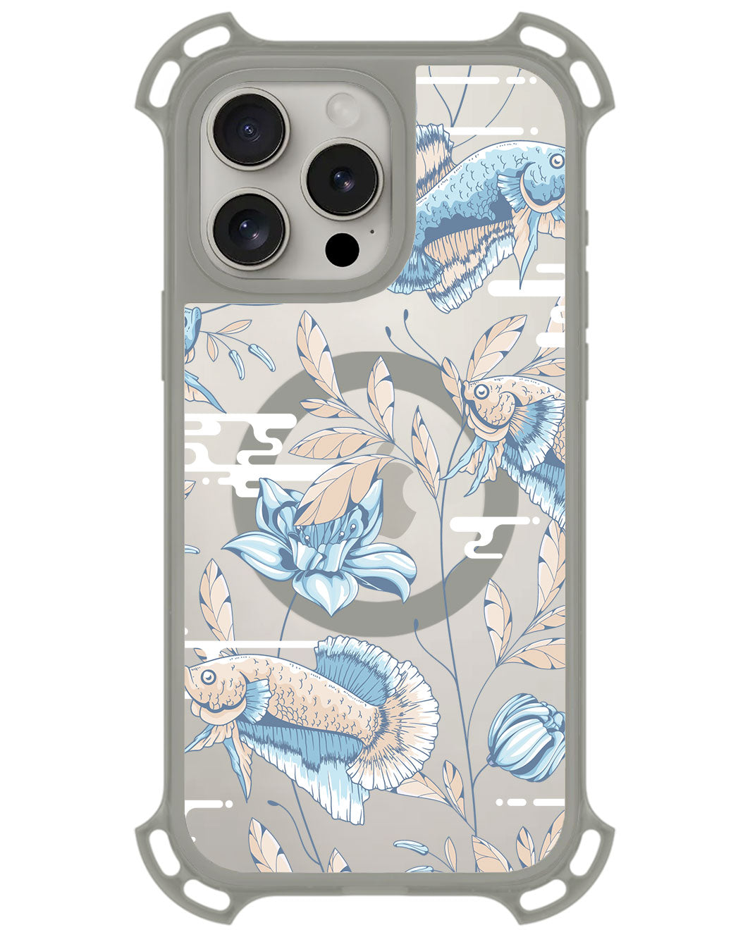 iPhone Rearguard UltimateZ - Fish & Floral 4.0
