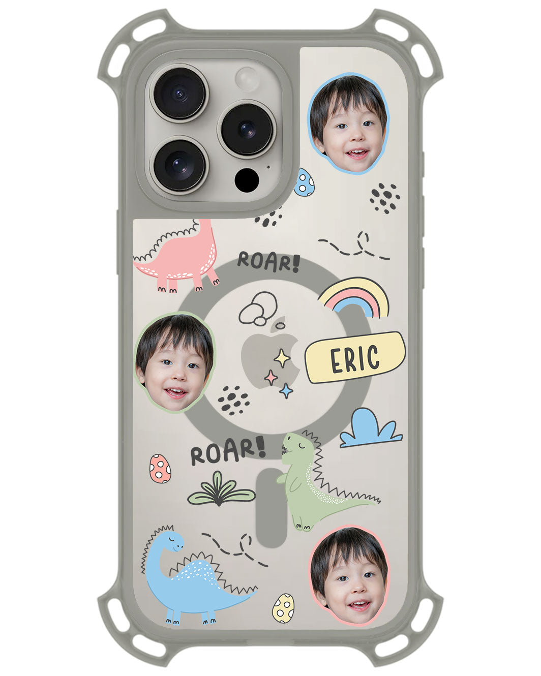 iPhone Ultimate Model-Z - Face Grid Dino