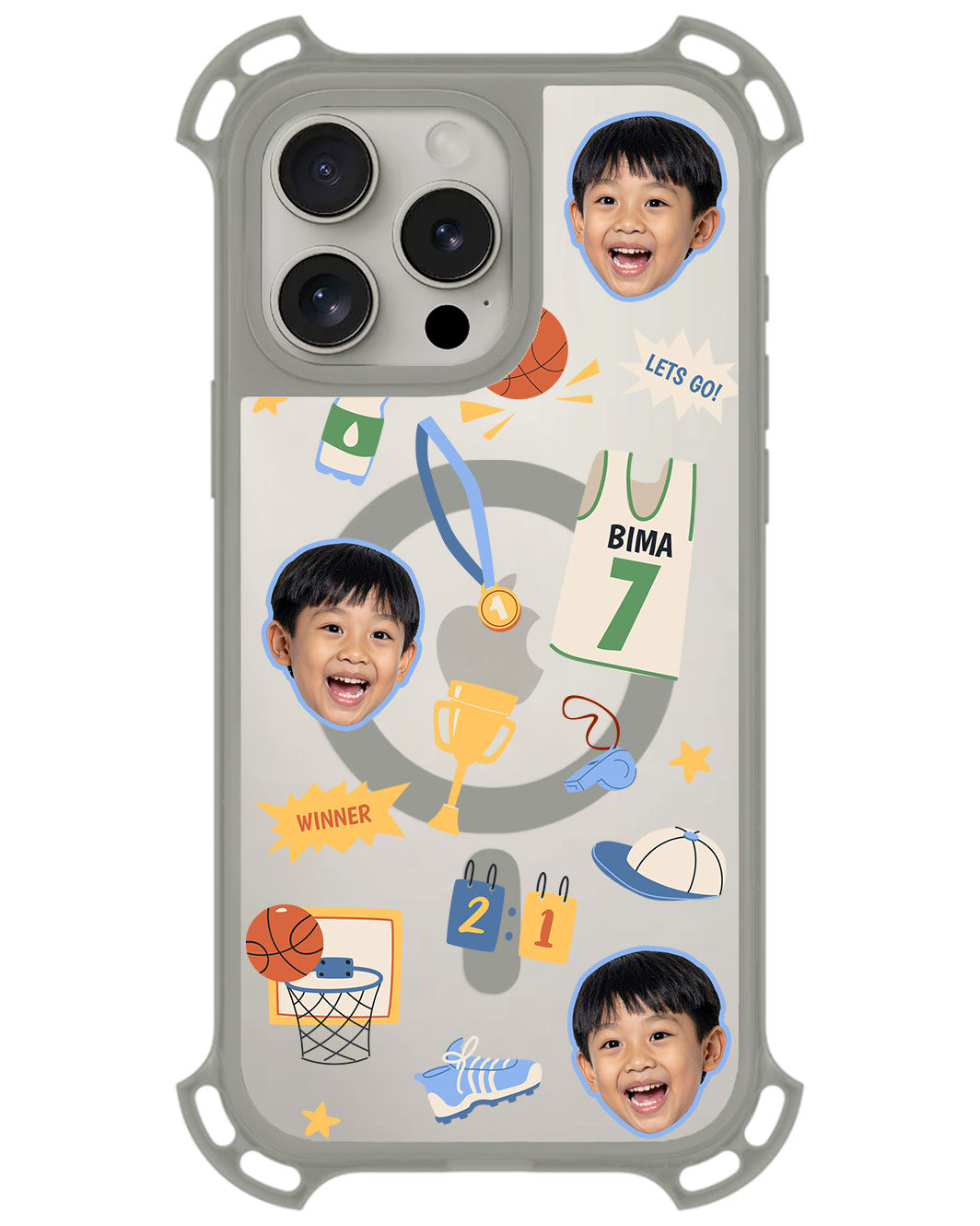 iPhone Ultimate Model-Z - Face Grid Basketball
