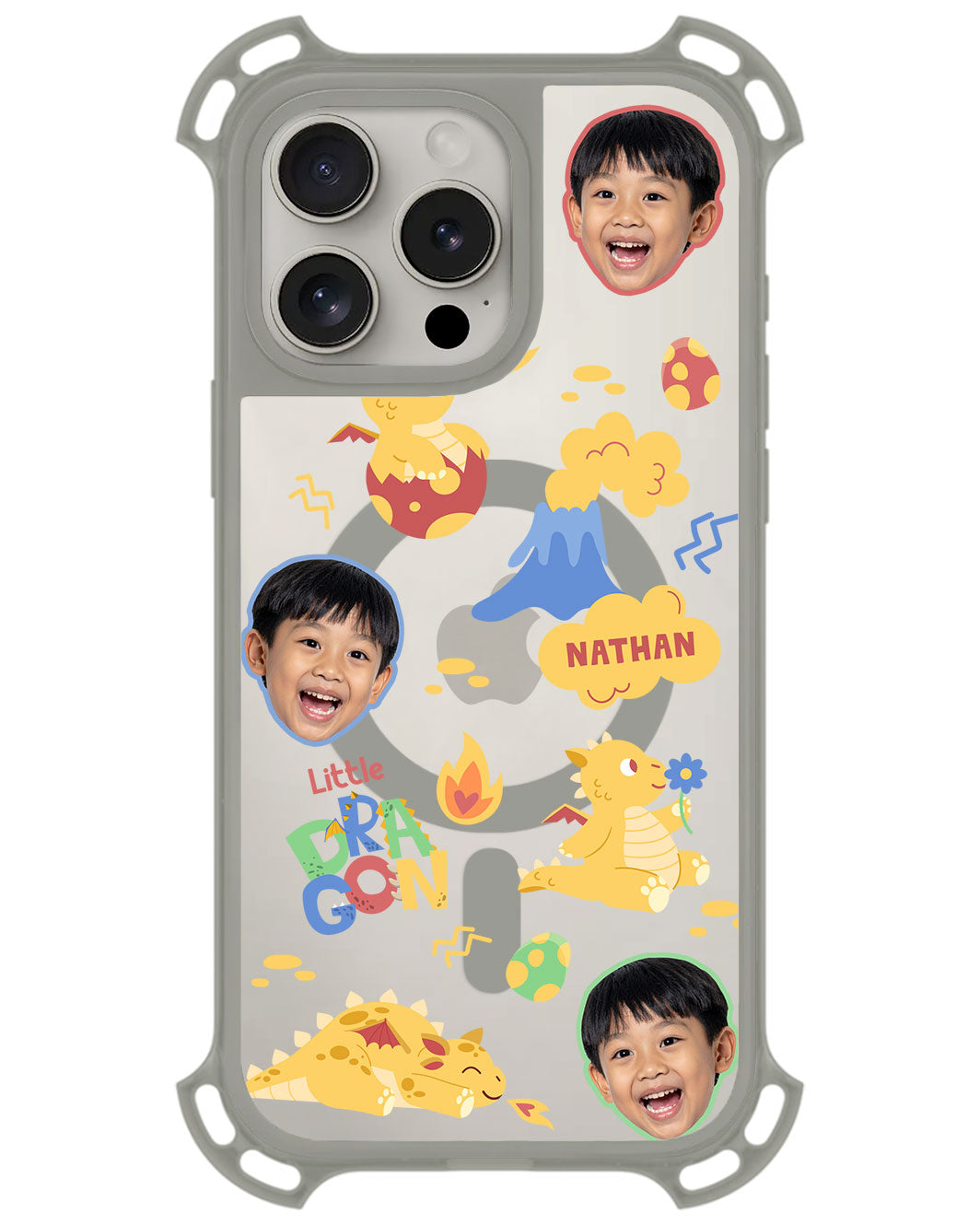 iPhone Ultimate Model-Z - Face Grid Little Dragon