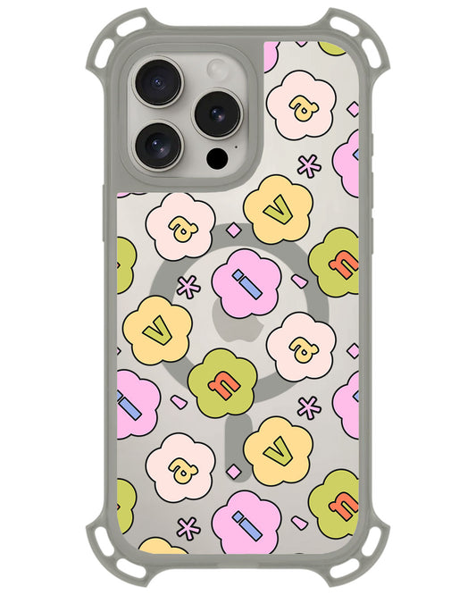 iPhone Ultimate Model-Z - CUSTOM MONOGRAM 3.0 Flower Petals 1.0