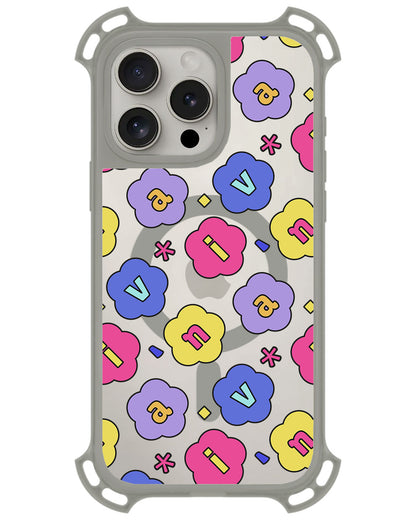 iPhone Ultimate Model-Z - CUSTOM MONOGRAM 3.0 Flower Petals 2.0
