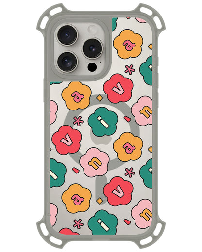 iPhone Ultimate Model-Z - CUSTOM MONOGRAM 3.0 Flower Petals 3.0
