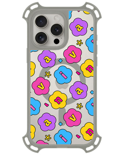 iPhone Ultimate Model-Z - CUSTOM MONOGRAM 3.0 Flower Petals 4.0