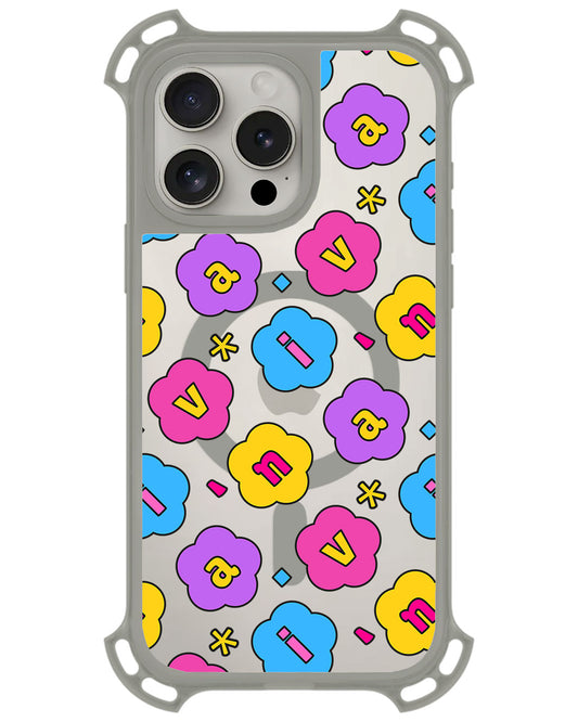 iPhone Ultimate Model-Z - CUSTOM MONOGRAM 3.0 Flower Petals 4.0
