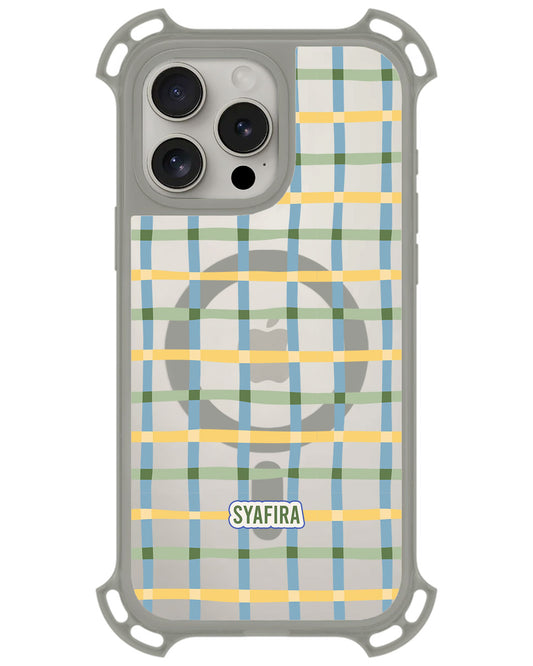 iPhone Ultimate Model-Z - Beige Grid