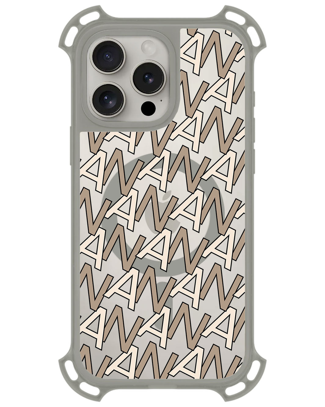 iPhone Ultimate Model-Z - CUSTOM MONOGRAM 3.0 Initial 4.0