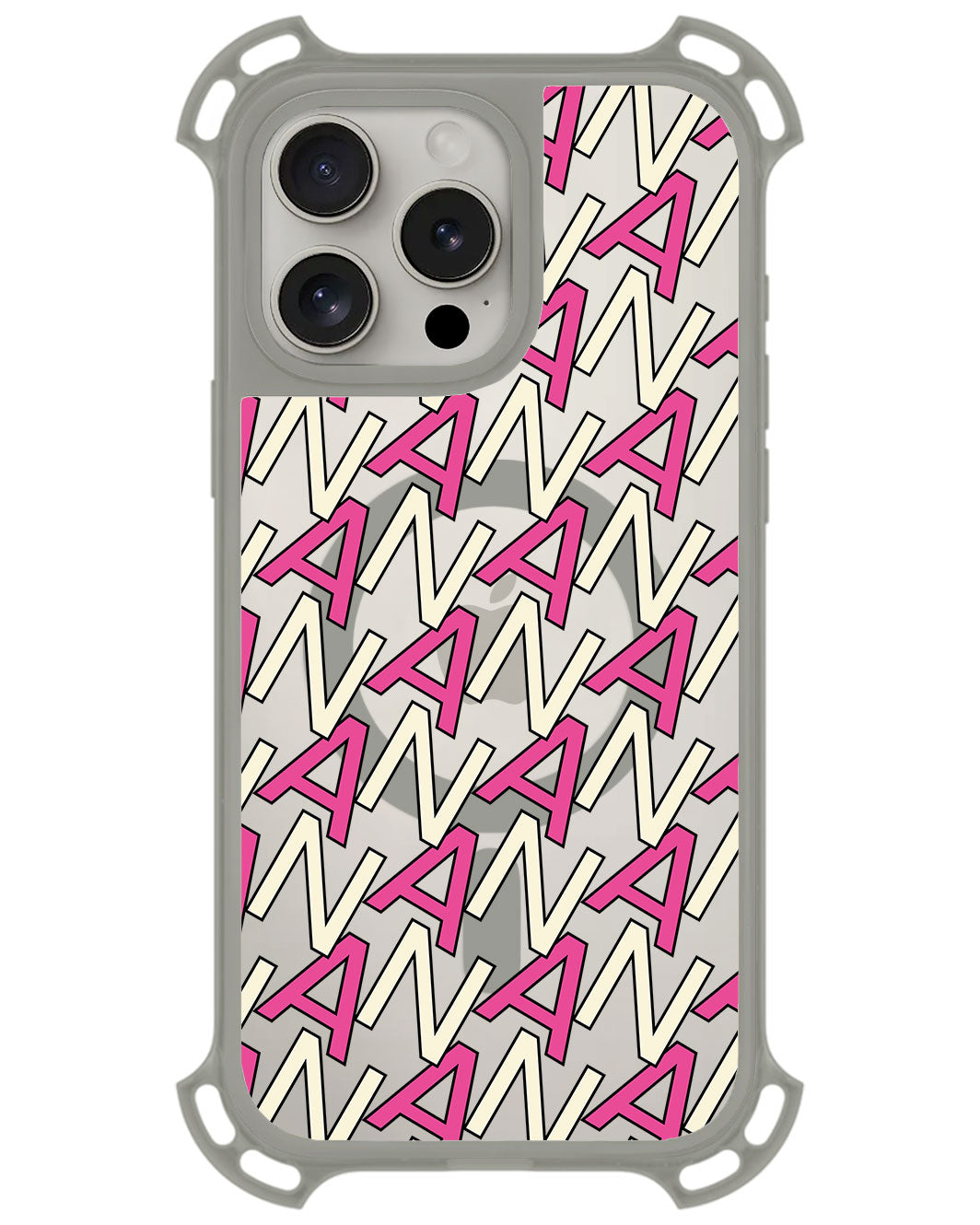 iPhone Ultimate Model-Z - CUSTOM MONOGRAM 3.0 Initial 6.0