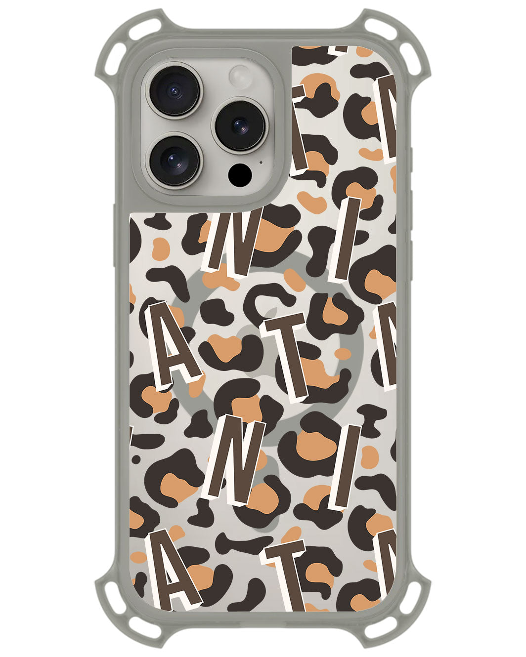 iPhone Ultimate Model-Z - CUSTOM MONOGRAM 3.0 Leopard 2.0