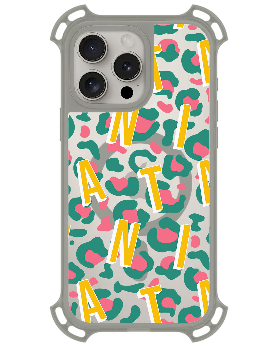 iPhone Rearguard UltimateZ - CUSTOM MONOGRAM 3.0 Leopard 4.0