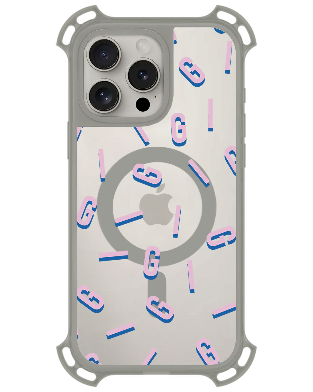 iPhone Ultimate Model-Z - CUSTOM MONOGRAM 1.0 Cotton Candy