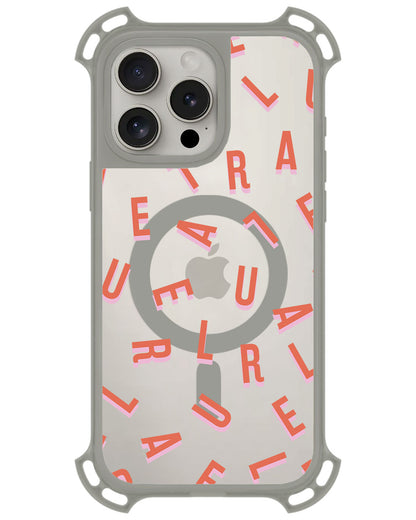 iPhone Ultimate Model-Z - CUSTOM MONOGRAM 1.0 Coral